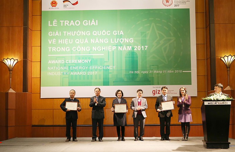 Tập đoàn Sơn Hà đạt giải thưởng Quốc gia về Hiệu quả Năng lượng trong Công nghiệp 2017